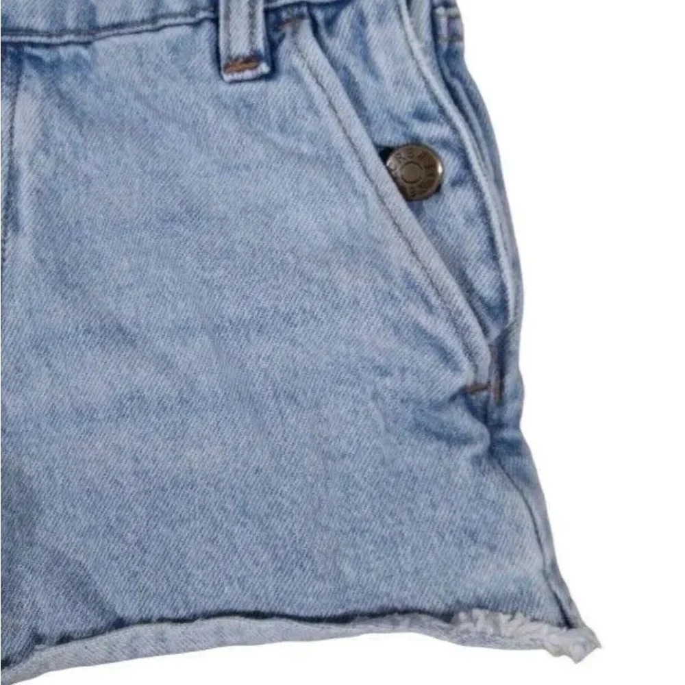 Crewcuts Denim Shorts Overalls 100% Cotton Girls Size 4